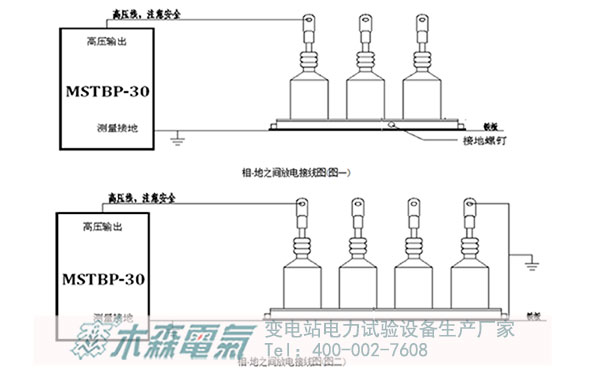 三相過電壓保護(hù)器測試儀接線圖